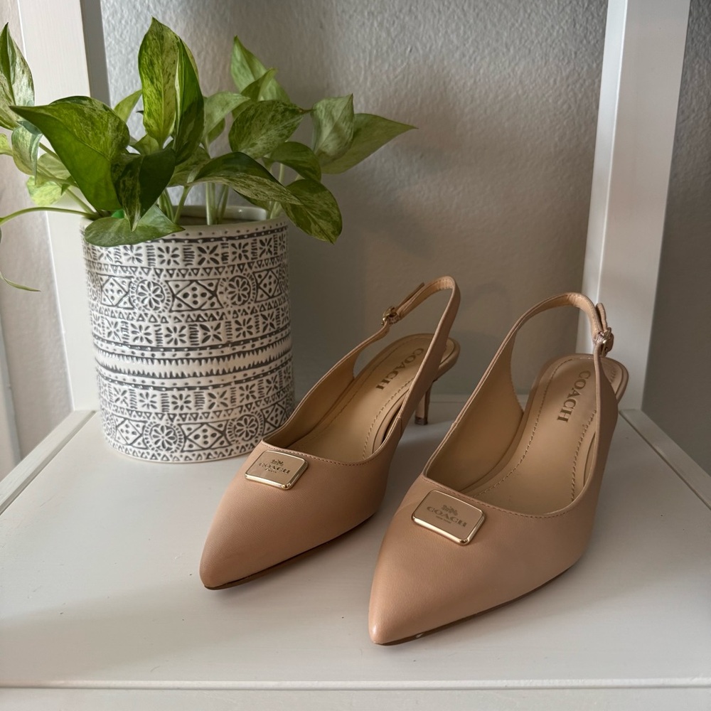 Coach Kitten Heels